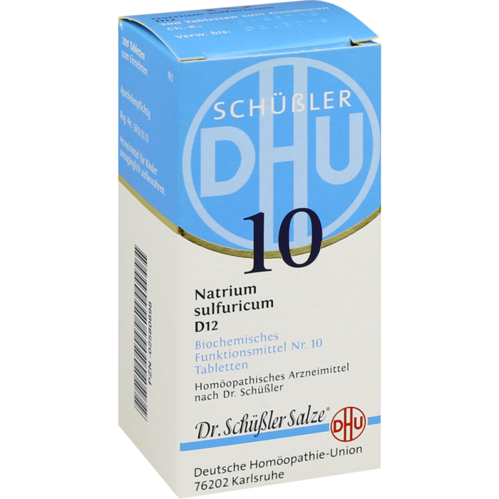 BIOCHEMIE DHU 10 Natrium sulfuricum D 12 Tabletten