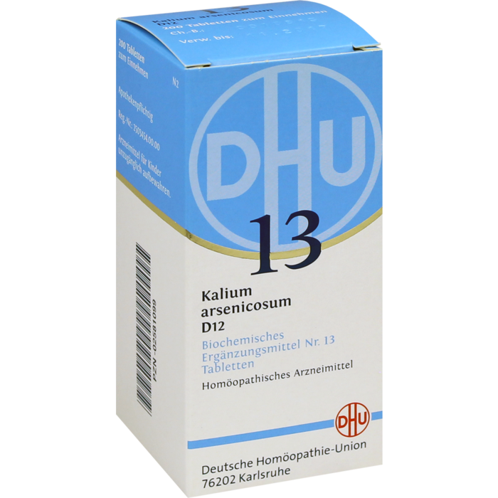 BIOCHEMIE DHU 13 Kalium arsenicosum D 12 Tabletten