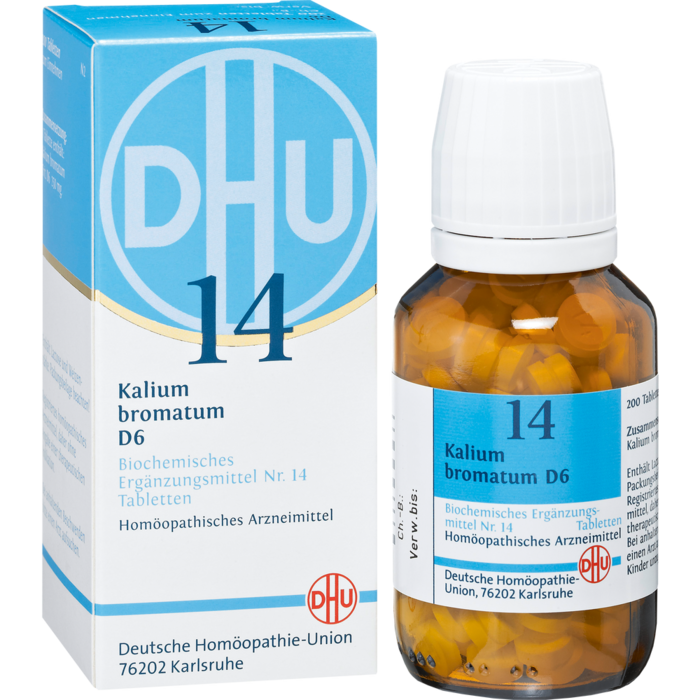 BIOCHEMIE DHU 14 Kalium bromatum D 6 Tabletten