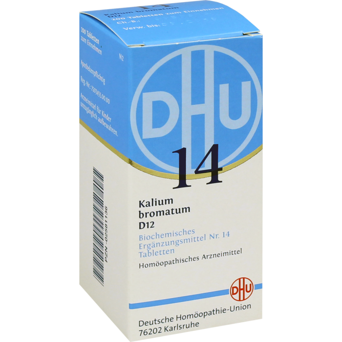 BIOCHEMIE DHU 14 Kalium bromatum D 12 Tabletten