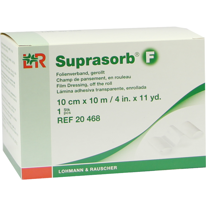 SUPRASORB F Folien-Wundverb.10 cmx10 m unste.Rolle