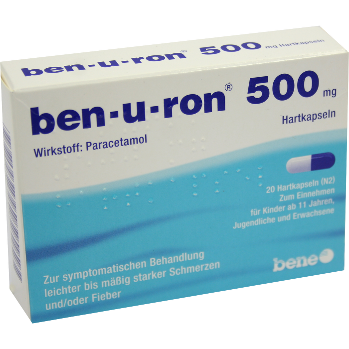 BEN-U-RON 500 mg Kapseln