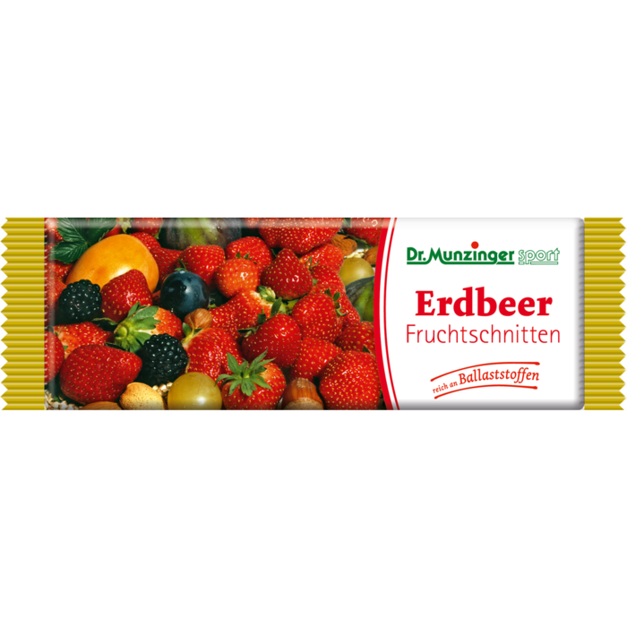 DR.MUNZINGER Fruchtschnitte Erdbeere