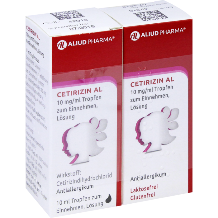CETIRIZIN AL 10 mg/ml Tropfen zum Einnehmen