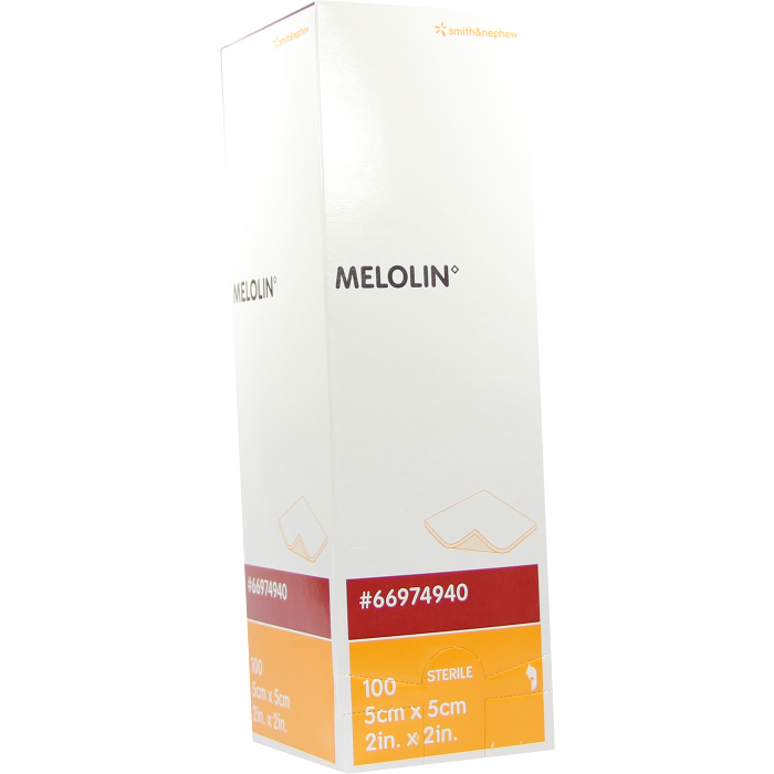 MELOLIN 5x5 cm Wundauflagen steril