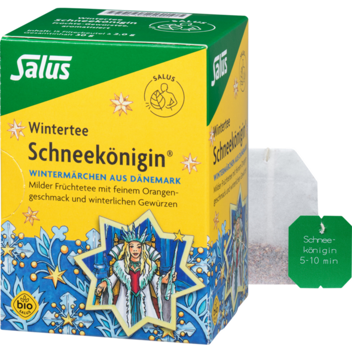 SCHNEEKÖNIGIN Früchte-Gewürztee Bio Salus Fbtl.