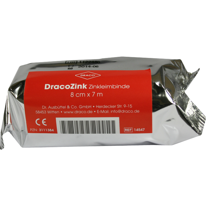 ZINKLEIMBINDE Dracozink 8 cmx7 m