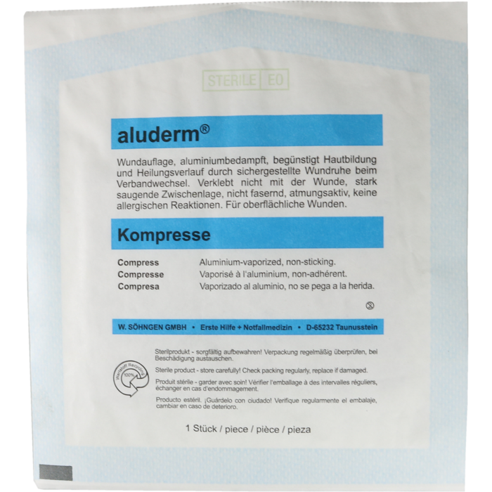 ALUDERM Kompressen 10x15 cm