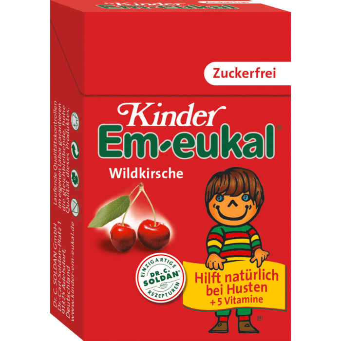 EM-EUKAL Kinder Bonbons zuckerfrei Pocketbox