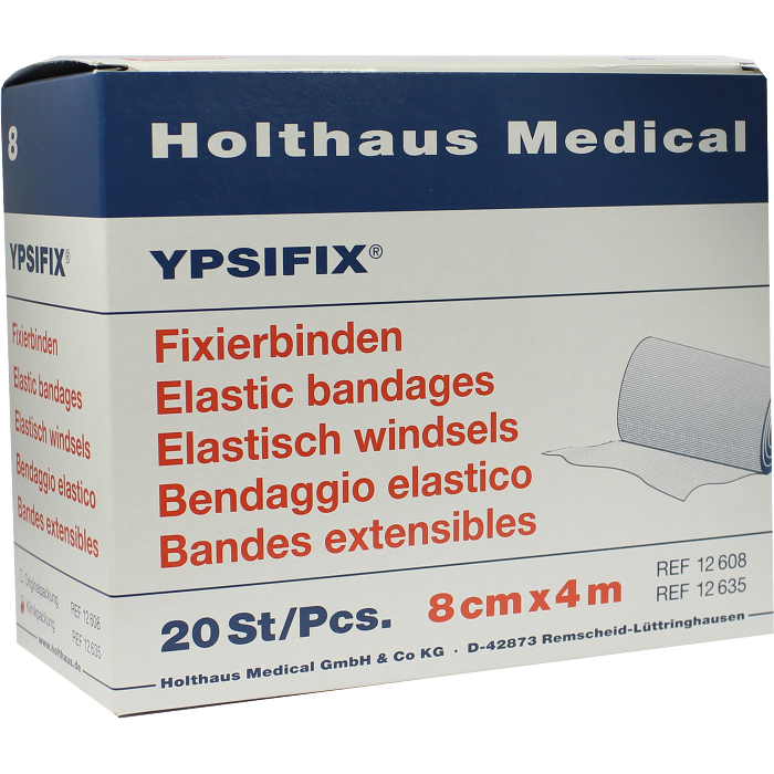 FIXIERBINDE YPSIFIX elastisch 8 cmx4 m lose