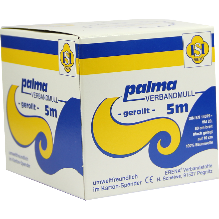 PALMA Verbandmull 80 cm 5 m Rolle