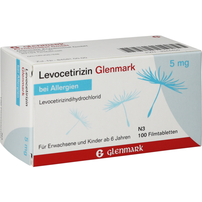 LEVOCETIRIZIN Glenmark 5 mg Filmtabletten