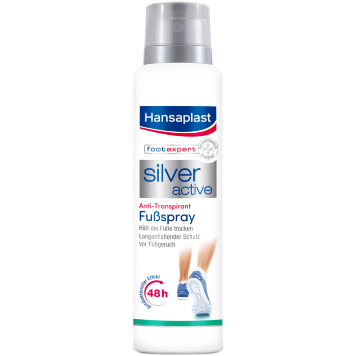 HANSAPLAST Fußspray Silver Active