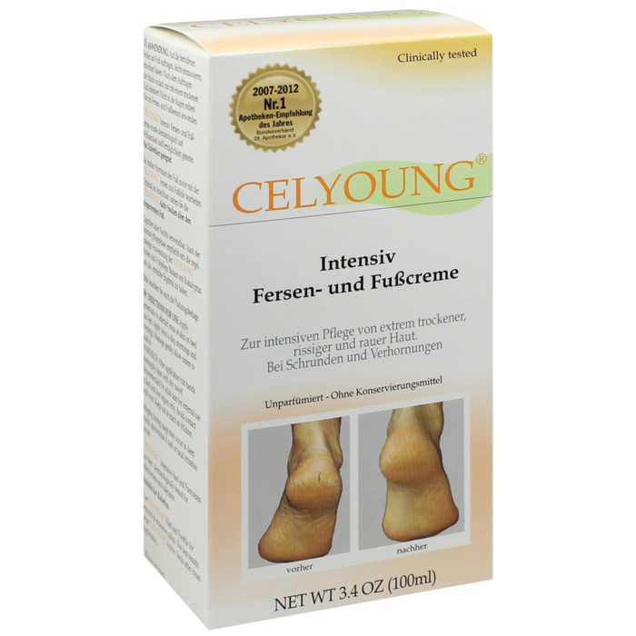 CELYOUNG Intensiv Fersen- und Fußcreme