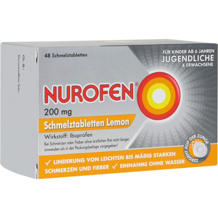 NUROFEN 200 mg Schmelztabletten Lemon