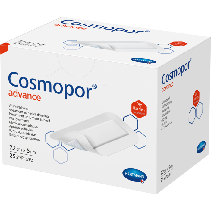 COSMOPOR Advance Wundverband 5x7,2 cm