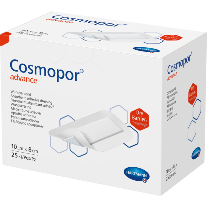 COSMOPOR Advance Wundverband 8x10 cm