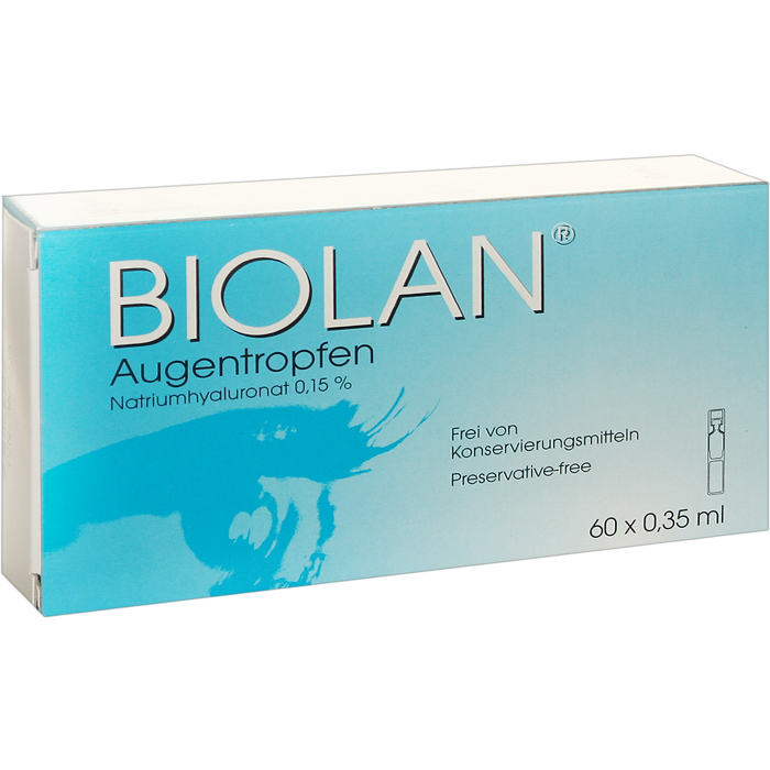 BIOLAN Augentropfen Einzeldosispipetten