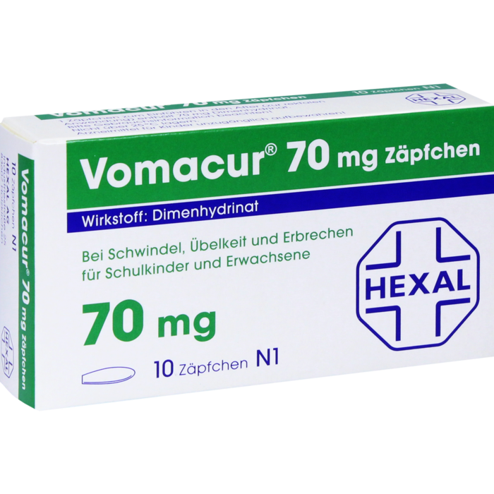 VOMACUR 70 Suppositorien