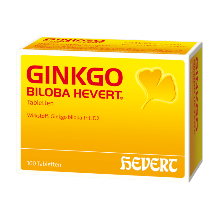 GINKGO BILOBA HEVERT Tabletten