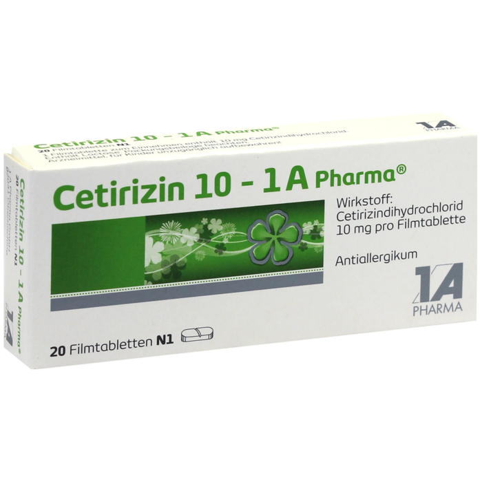 CETIRIZIN 10-1A Pharma Filmtabletten