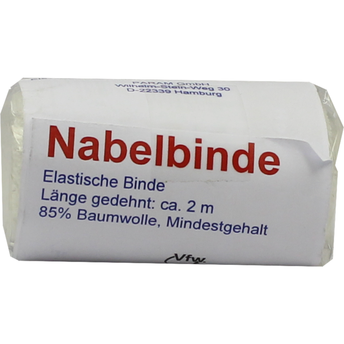 NABELBINDE 6 cm m.Band m.Cellophan