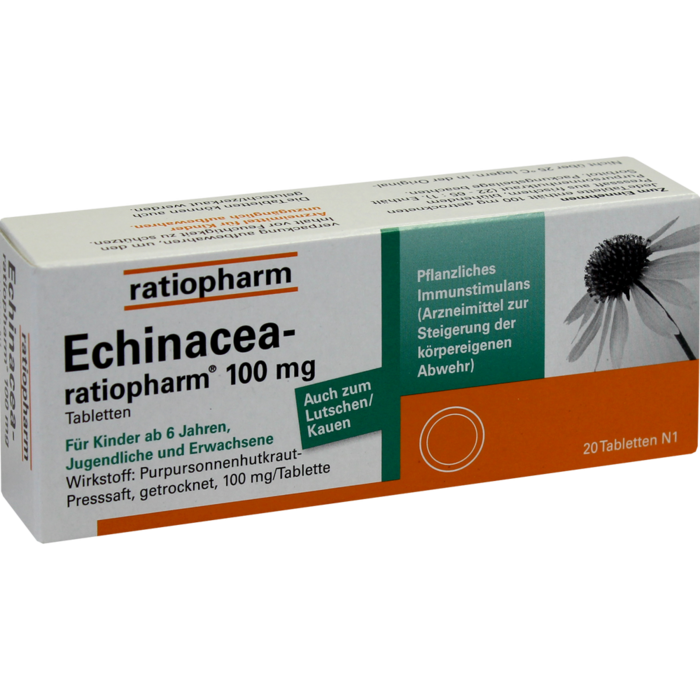 ECHINACEA-RATIOPHARM 100 mg Tabletten