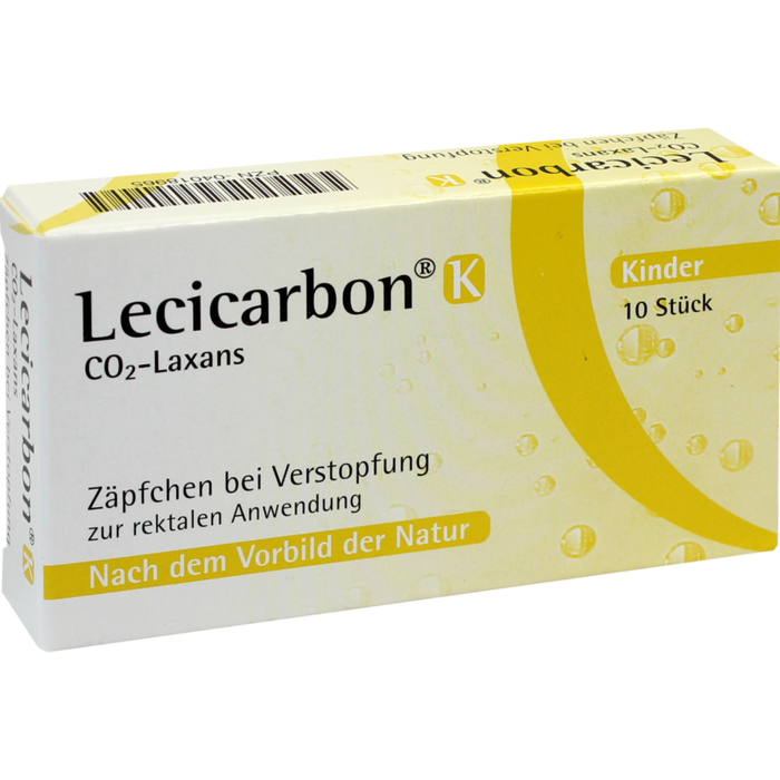 LECICARBON K CO2 Laxans Kindersuppositorien
