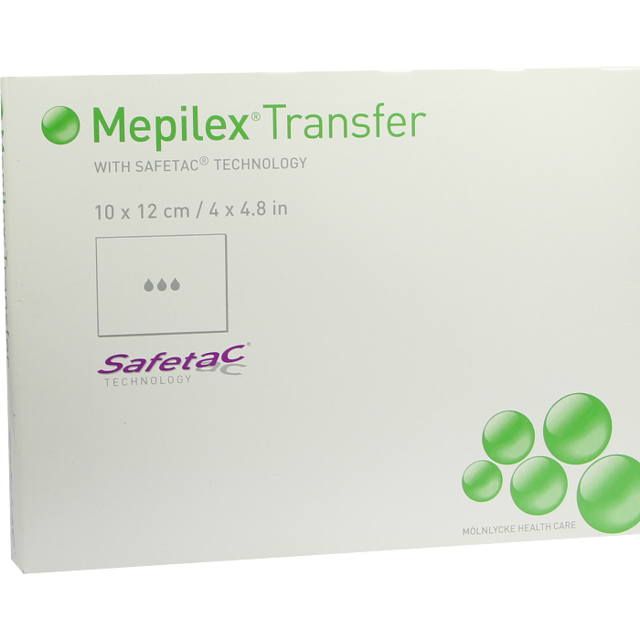 MEPILEX Transfer Schaumverband 10x12 cm steril