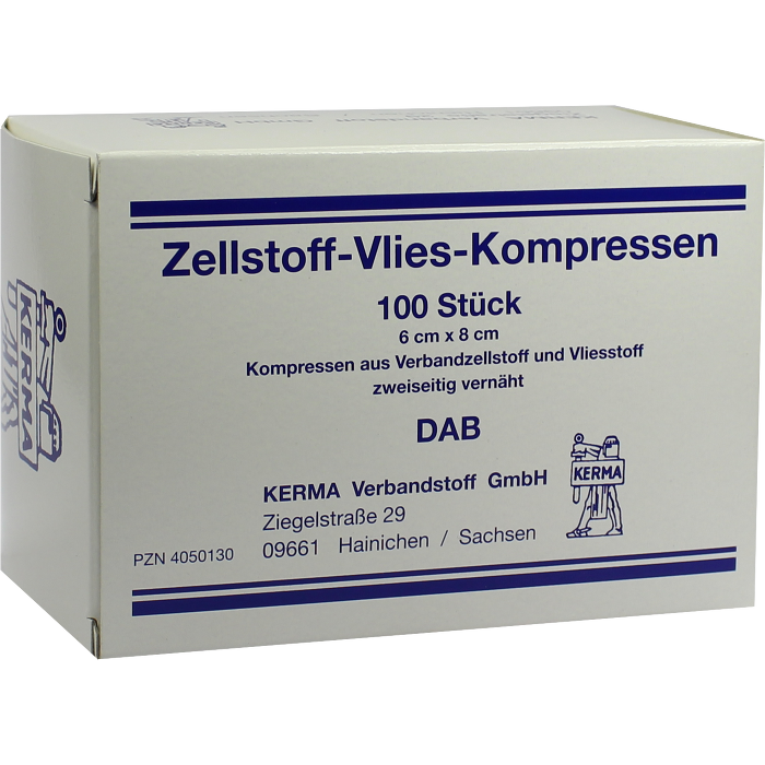 ZELLSTOFF VLIES Kompressen unsteril 6x8 cm
