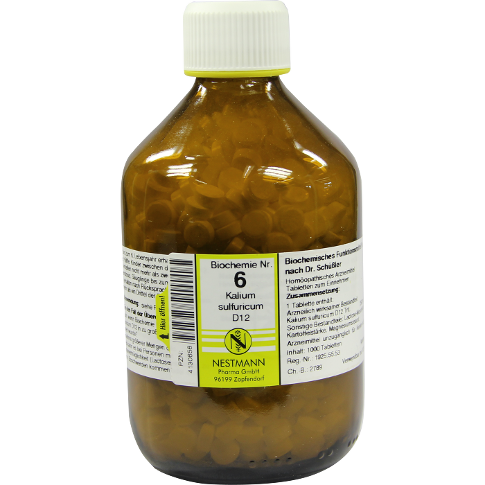 BIOCHEMIE 6 Kalium sulfuricum D 12 Tabletten