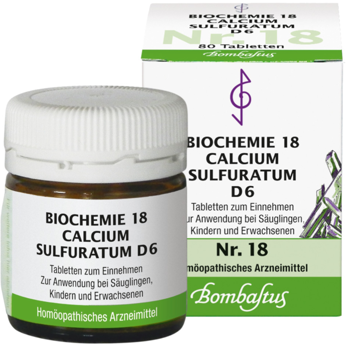 BIOCHEMIE 18 Calcium sulfuratum D 6 Tabletten