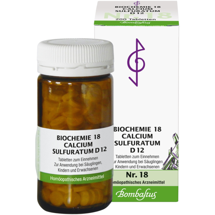 BIOCHEMIE 18 Calcium sulfuratum D 12 Tabletten