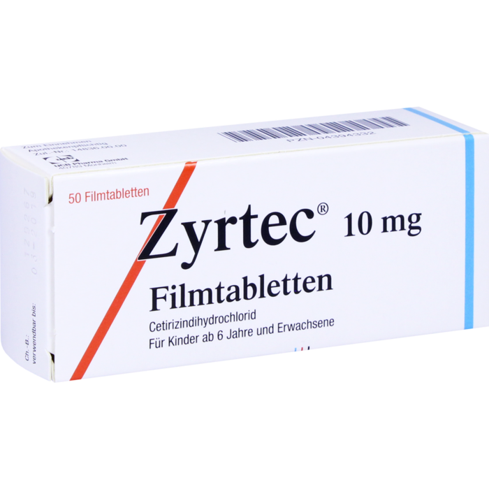 ZYRTEC 10 mg Filmtabletten