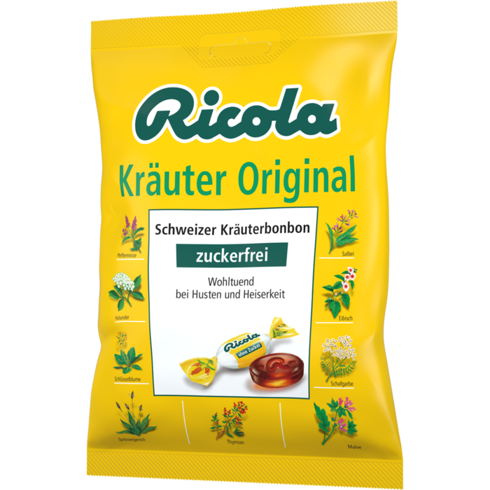 RICOLA o.Z.Beutel Kräuter Bonbons