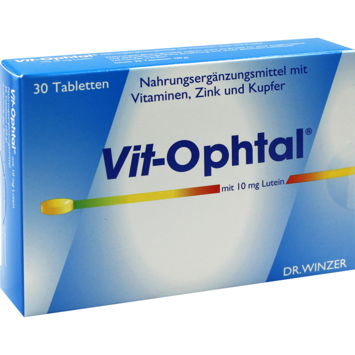 VIT OPHTAL mit 10 mg Lutein Tabletten