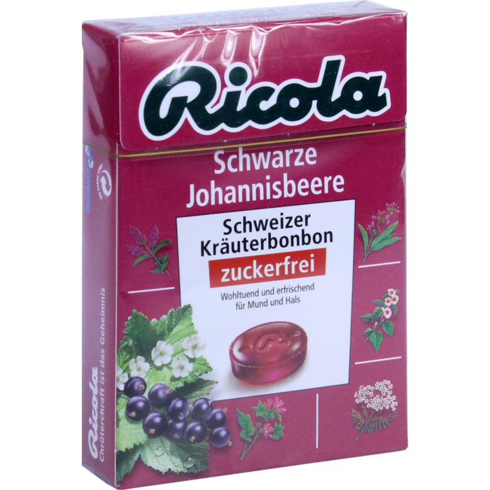 RICOLA o.Z.Box Schwarze Johannisbeere Bonbons