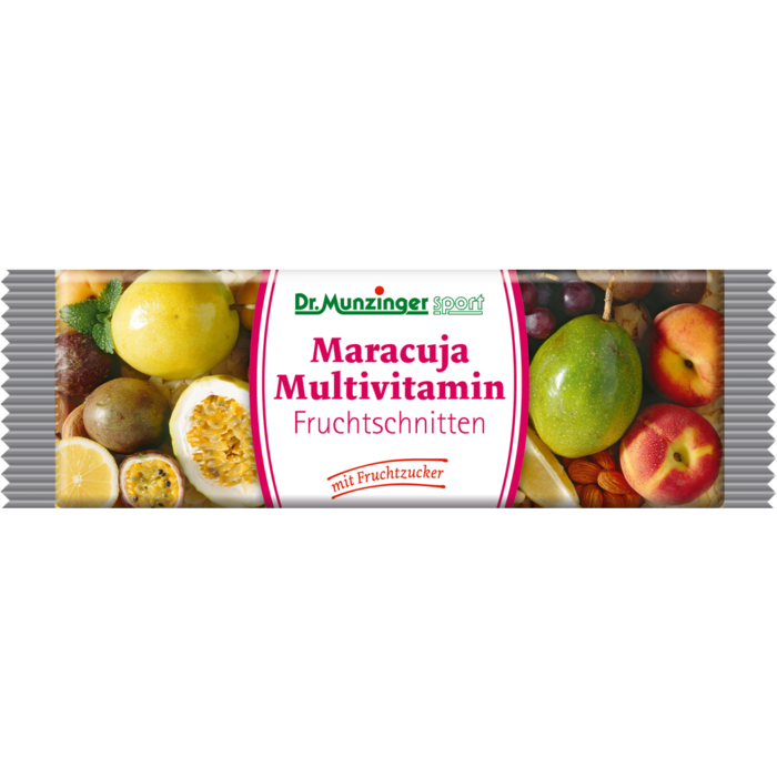 DR.MUNZINGER Multivitamin-Fruchtschnitte Maracuja