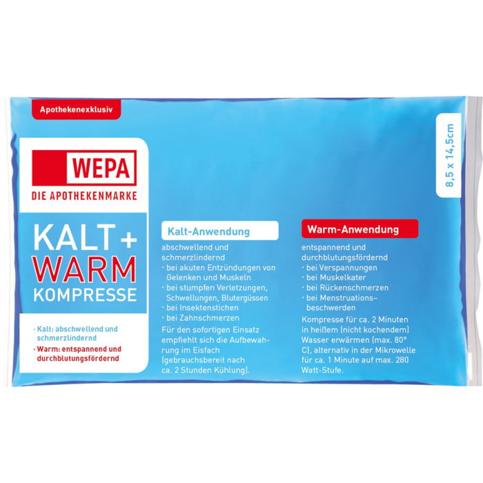 KALT-WARM Kompresse 8,5x14,5 cm