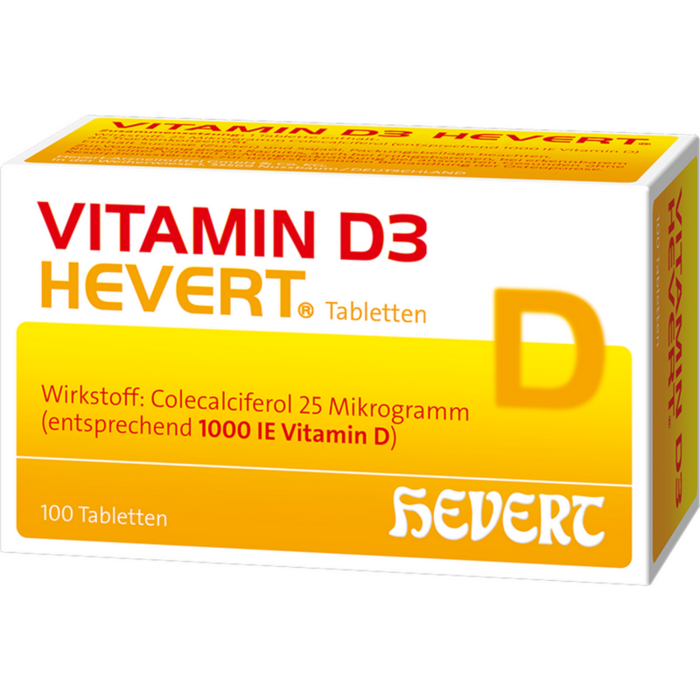 VITAMIN D3 HEVERT Tabletten