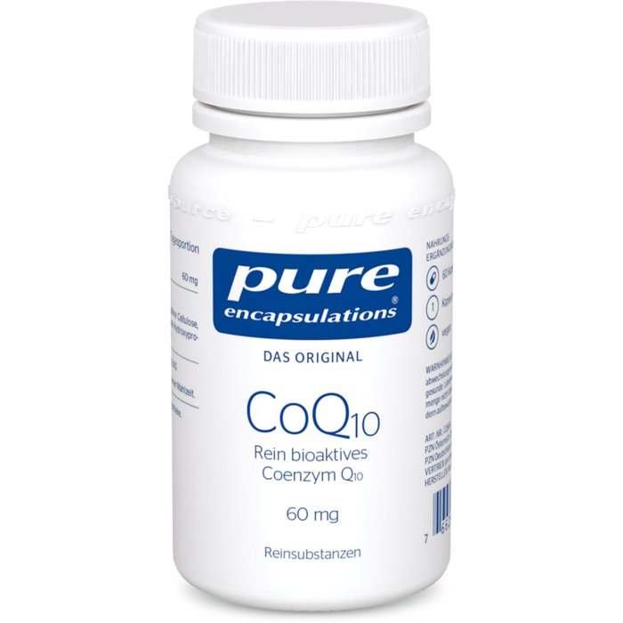 PURE ENCAPSULATIONS CoQ10 60 mg Kapseln