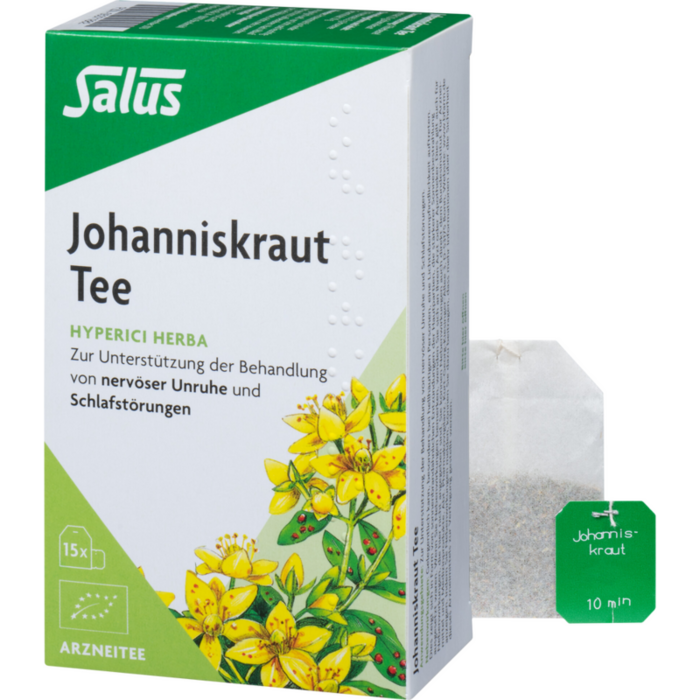 JOHANNISKRAUT ARZNEITEE Hyperici herba Salus Fbtl.