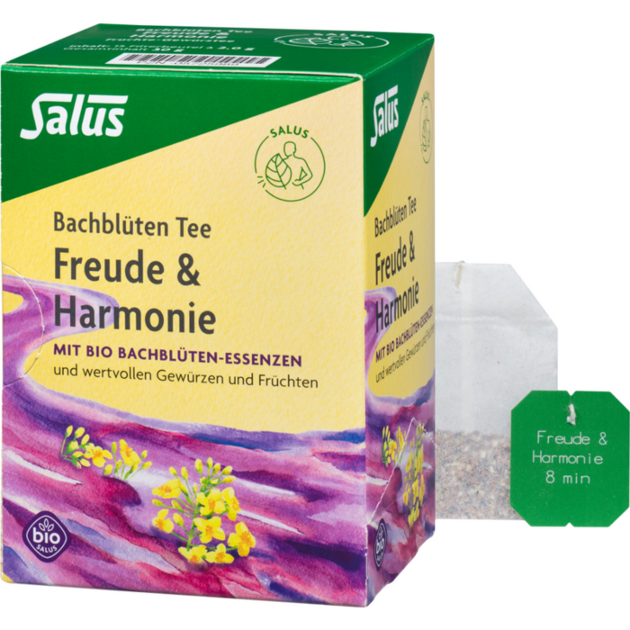 BACHBLÜTEN TEE Freude & Harmonie Bio Salus Fbtl.