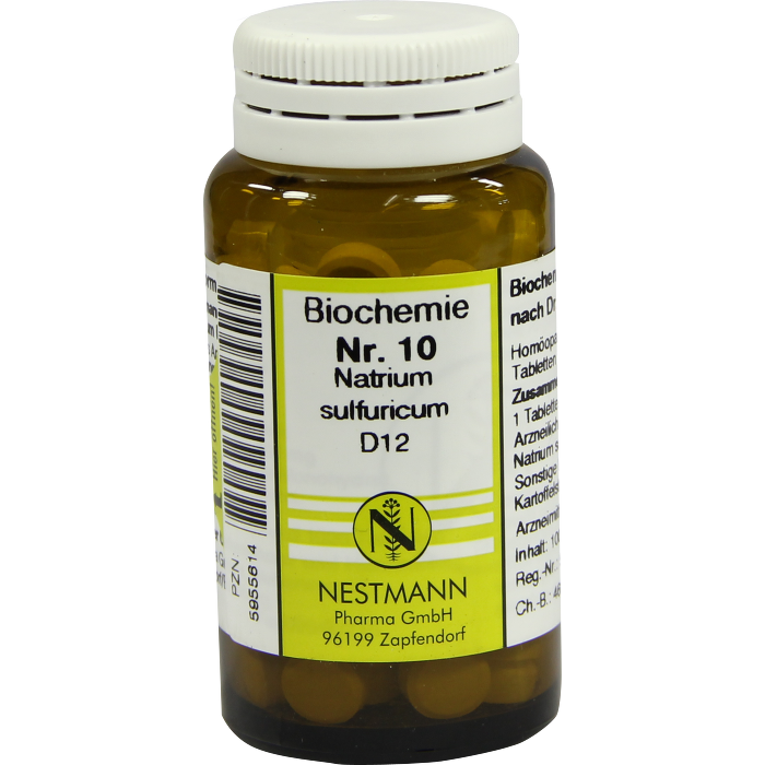 BIOCHEMIE 10 Natrium sulfuricum D 12 Tabletten