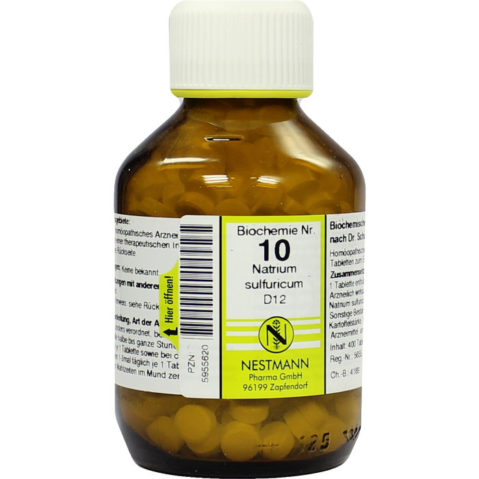 BIOCHEMIE 10 Natrium sulfuricum D 12 Tabletten