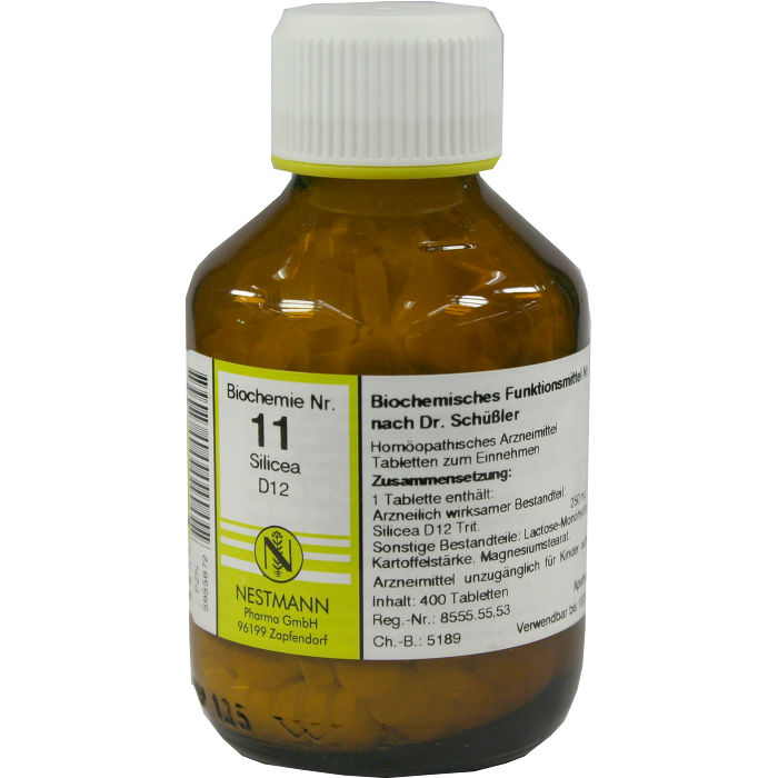 BIOCHEMIE 11 Silicea D 12 Tabletten