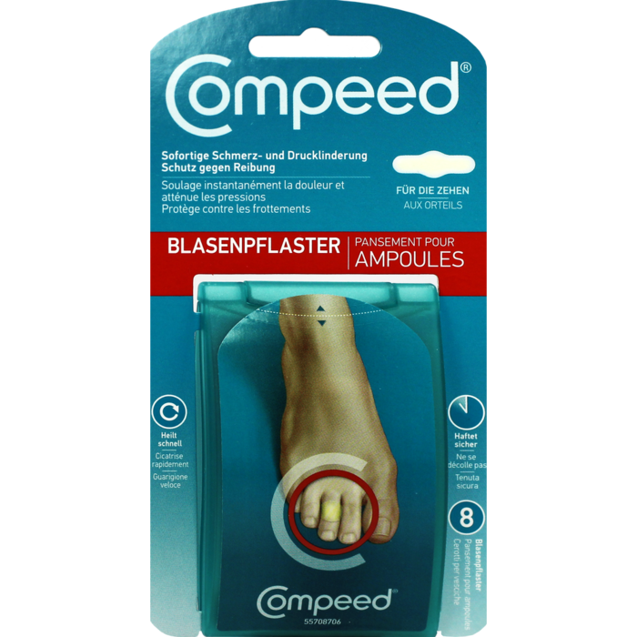 COMPEED Blasenpflaster an den Zehen