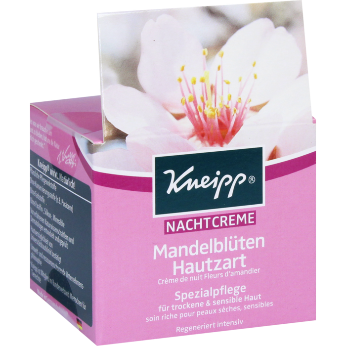 KNEIPP Nachtcreme Mandelblüten hautzart regen.