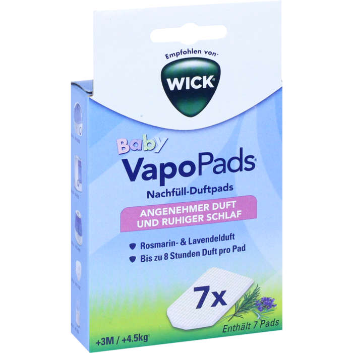 WICK VapoPads 7 Rosmarin Lavendel Pads WBR7