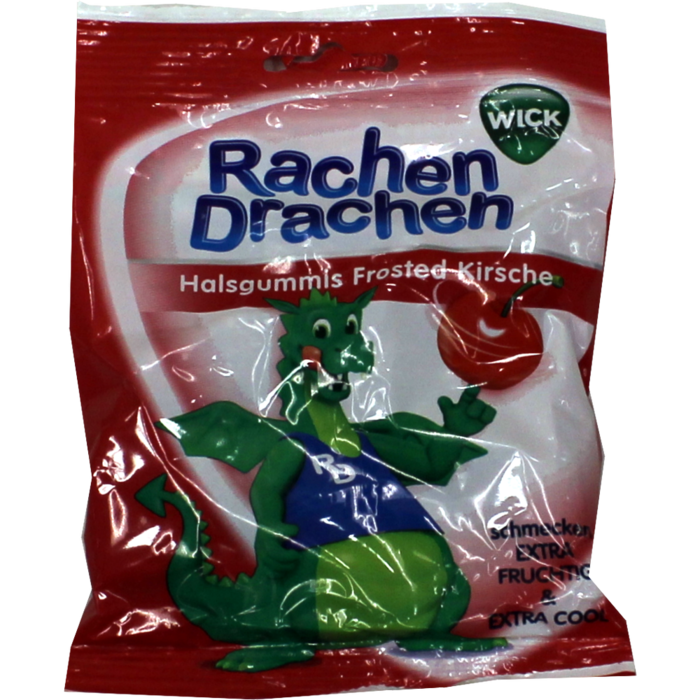WICK RachenDrachen Halsgummis Kirsche